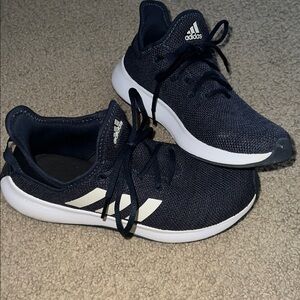 Women's Adidas navy blue sneakers size 8